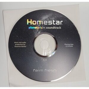 Sega Homestar Planetarium Soundtrack CD Donovan Reimer Star Projector 15 Min